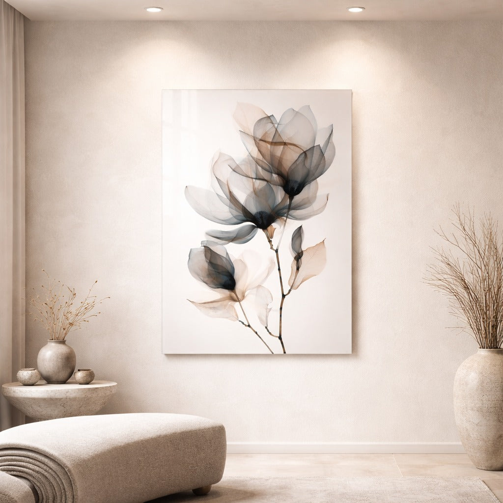 Cam Tablolar ile Ortamda Modern Dekorasyon