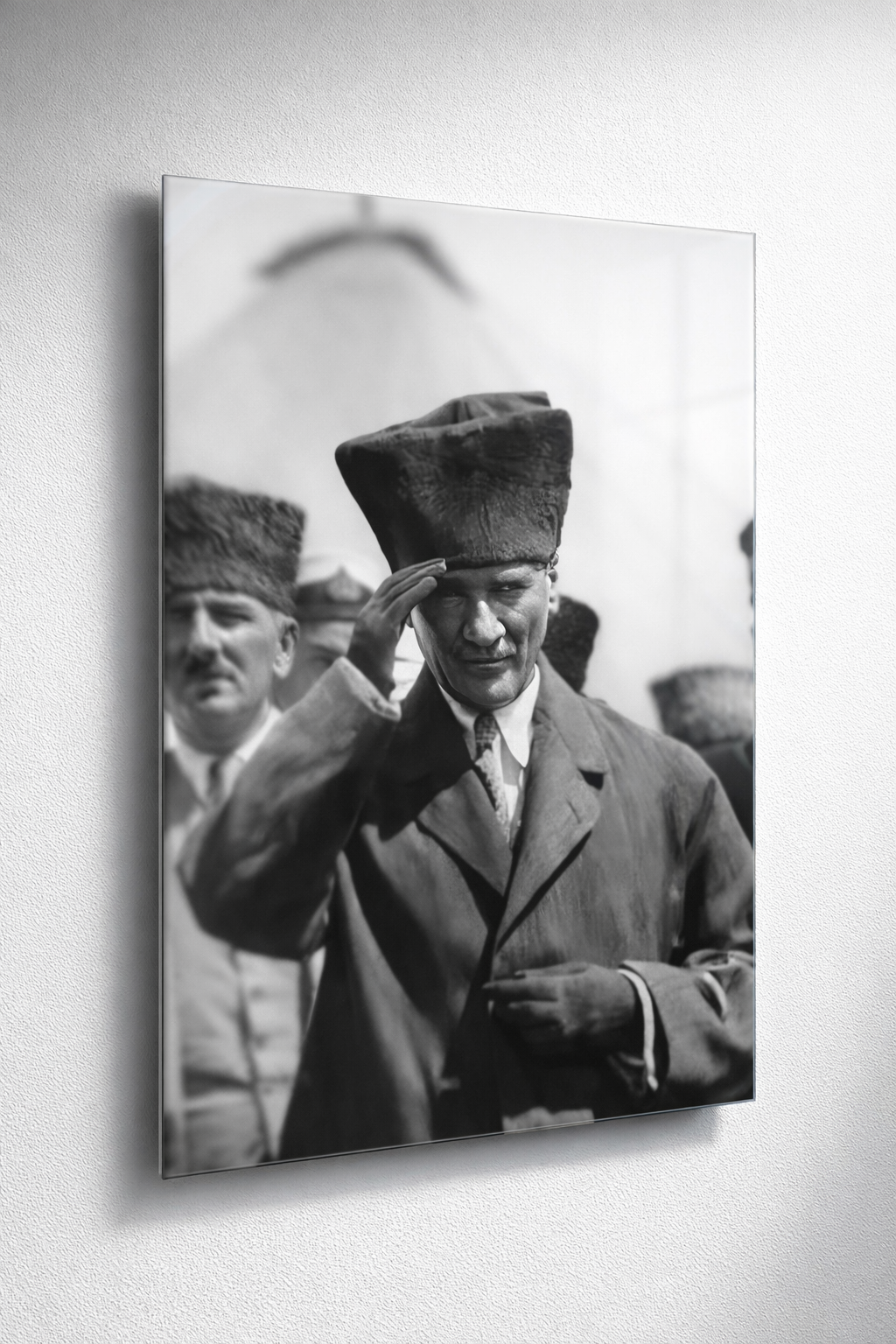 Cumhuriyet Selamı Cam Tablo