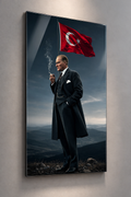 İstiklal Ufku Cam Tablo