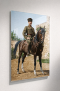 Güçlü Siluet Atatürk Cam Tablo