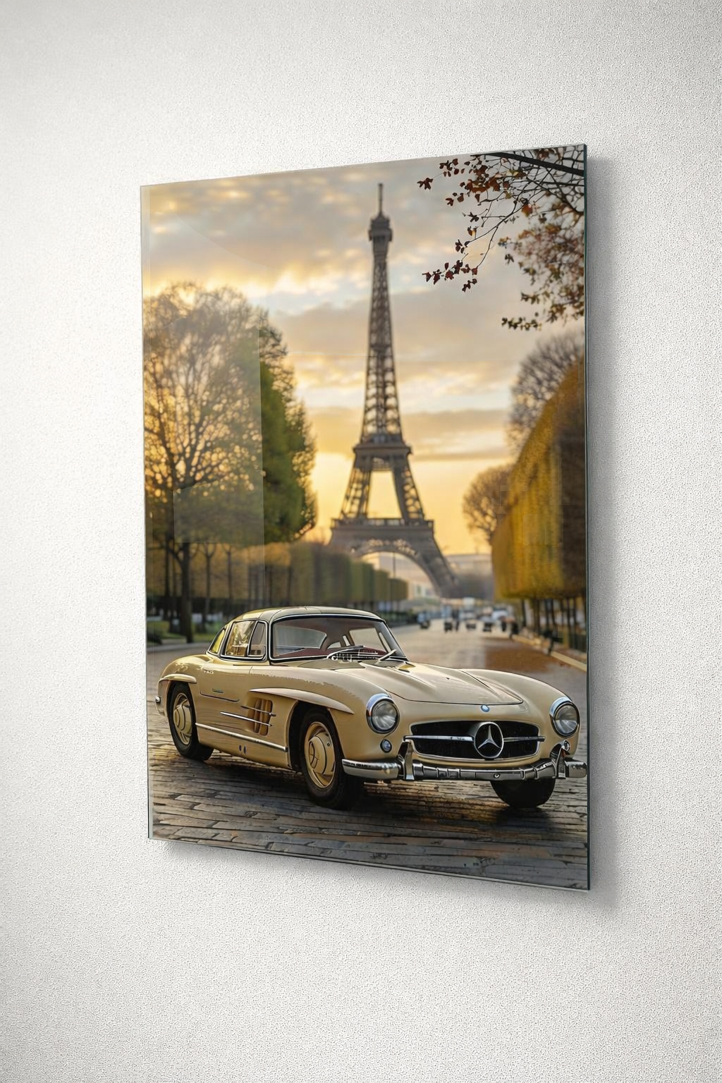 Paris Klasiği Cam Tablo