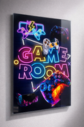 Neon Game Room Cam Tablo