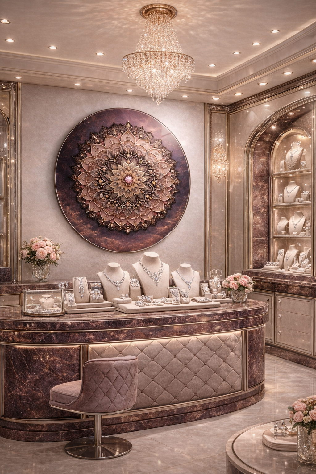 Ethereal Mandala Cam Tablo