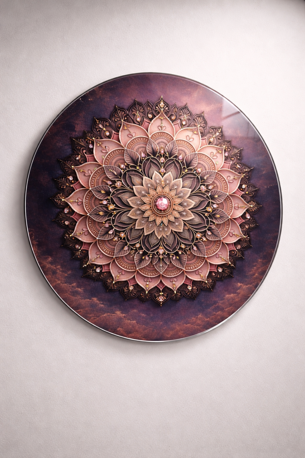 Ethereal Mandala Cam Tablo