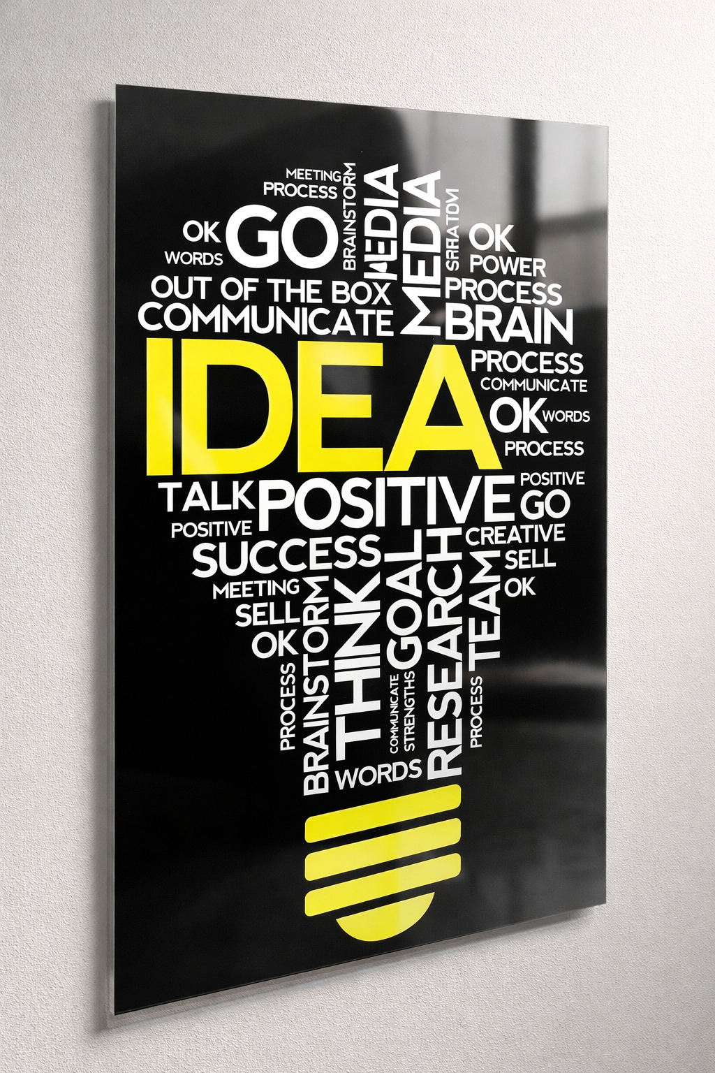 Idea Manifestosu Cam Tablo